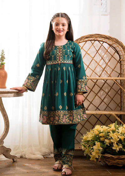 Nazish - Readymade - Kids Suit by Garnet 2022 - Memsaab Online