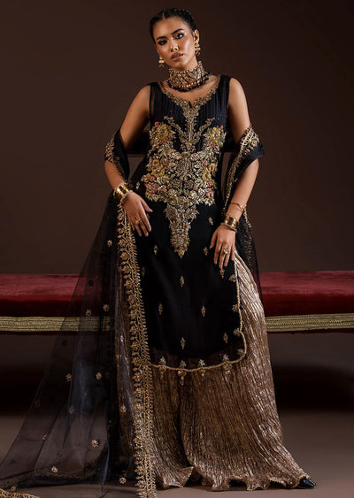 P-280 - Black - Readymade - Khuda Ameer Creations 2025 - Memsaab Online