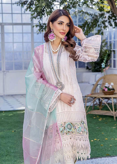 F-129- Pale Pink - Readymade - Basics by Khuda Baksh Creations 2024 - Memsaab Online