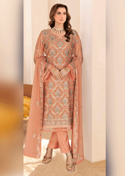 WG-384-D - Readymade - Ramsha Suit 2024 - Memsaab Online