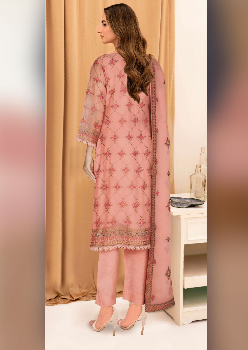 WA-360-D - Readymade - Ramsha Suit 2024 - Memsaab Online