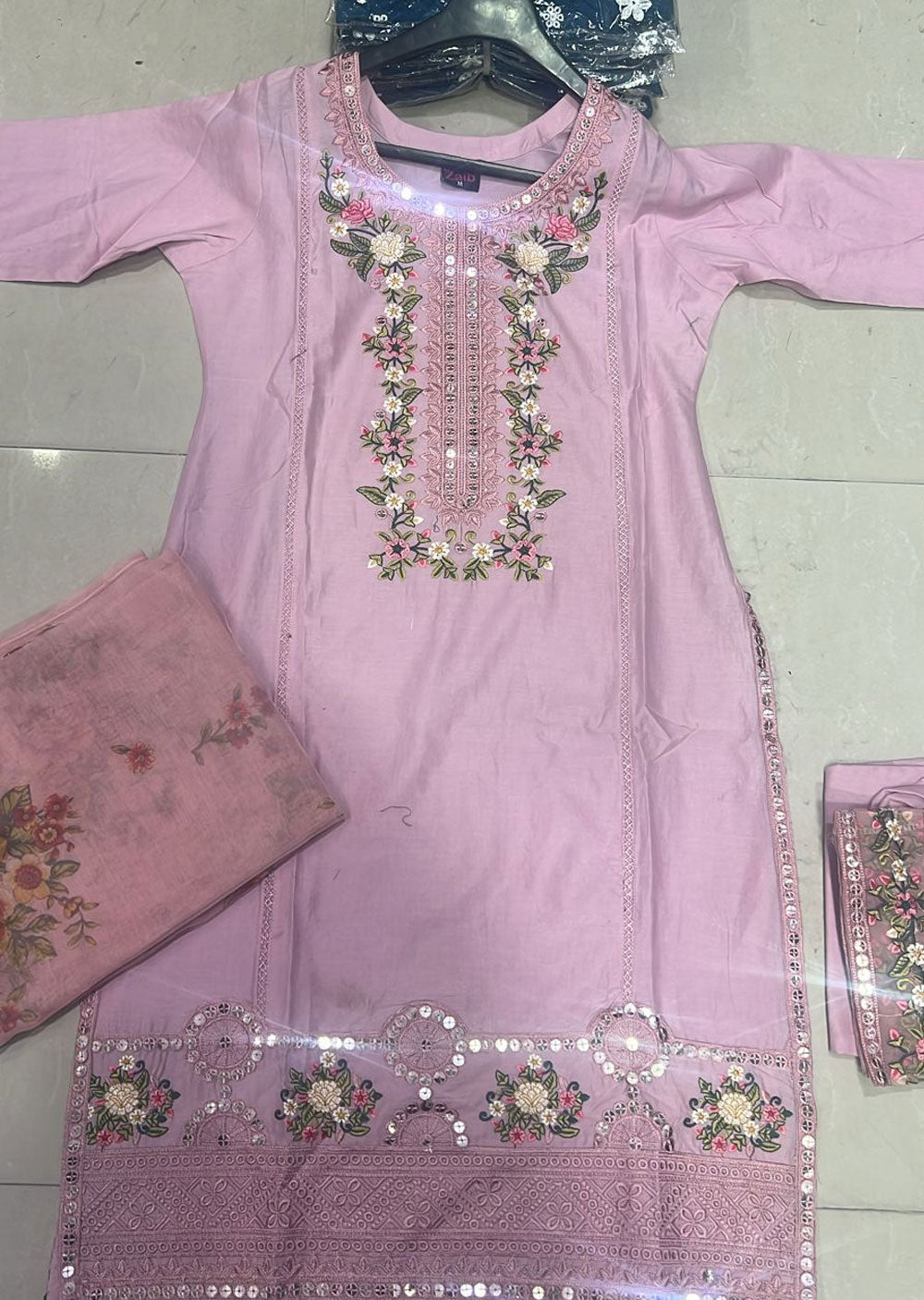 BPH-08 - Pink - Readymade Posh Suit 2024 - Memsaab Online