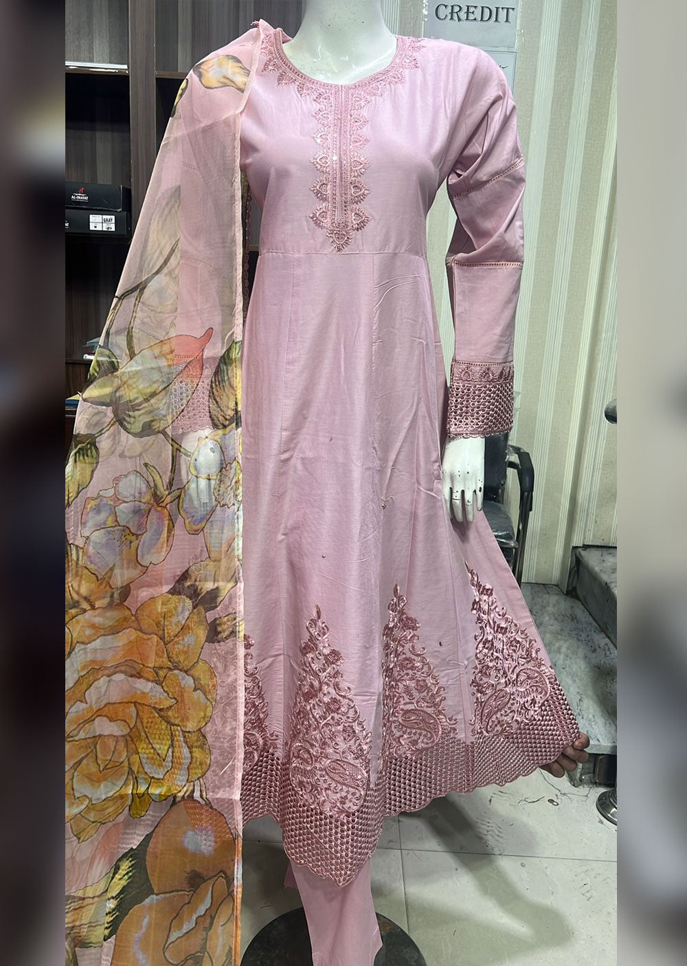 BPH-07 - Pink - Readymade Posh Suit 2024 - Memsaab Online