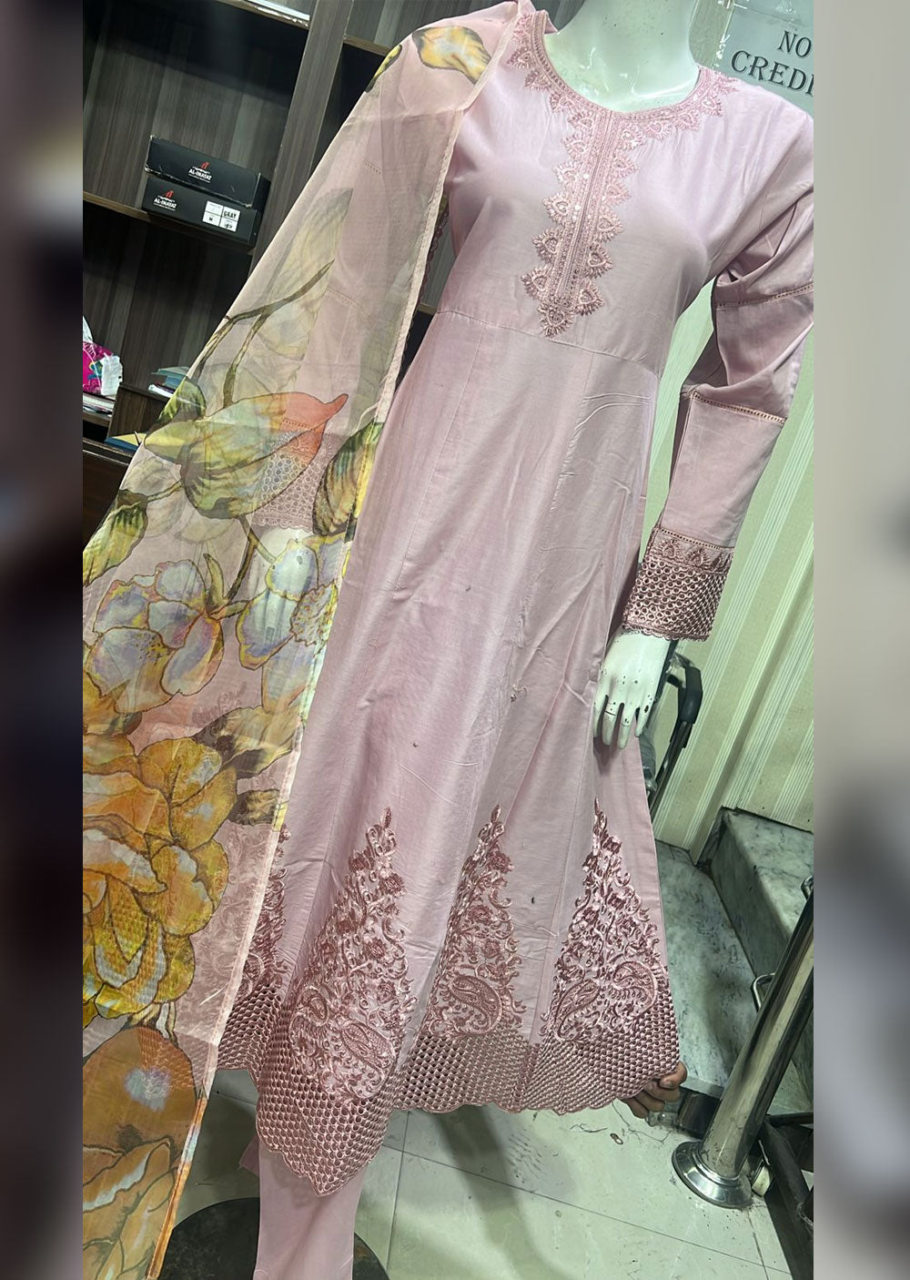 BPH-07 - Pink - Readymade Posh Suit 2024 - Memsaab Online