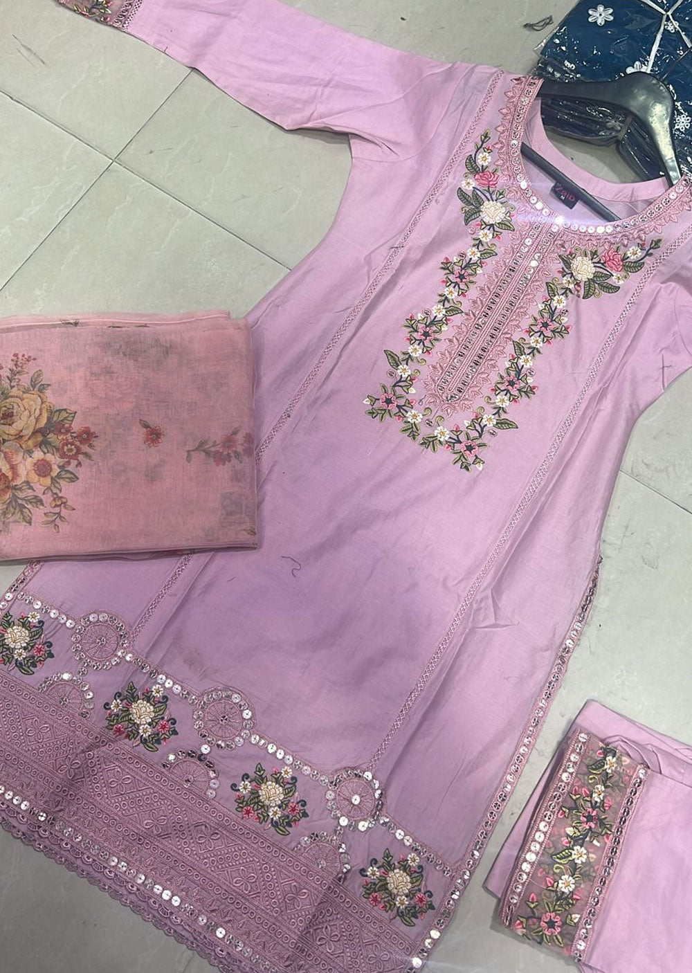 BPH-08 - Pink - Readymade Posh Suit 2024 - Memsaab Online