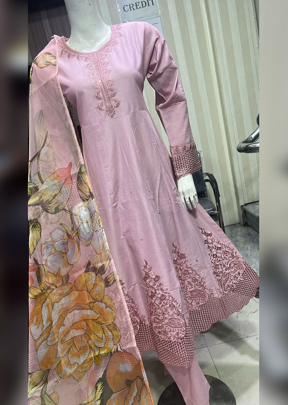 BPH-07 - Pink - Readymade Posh Suit 2024 - Memsaab Online