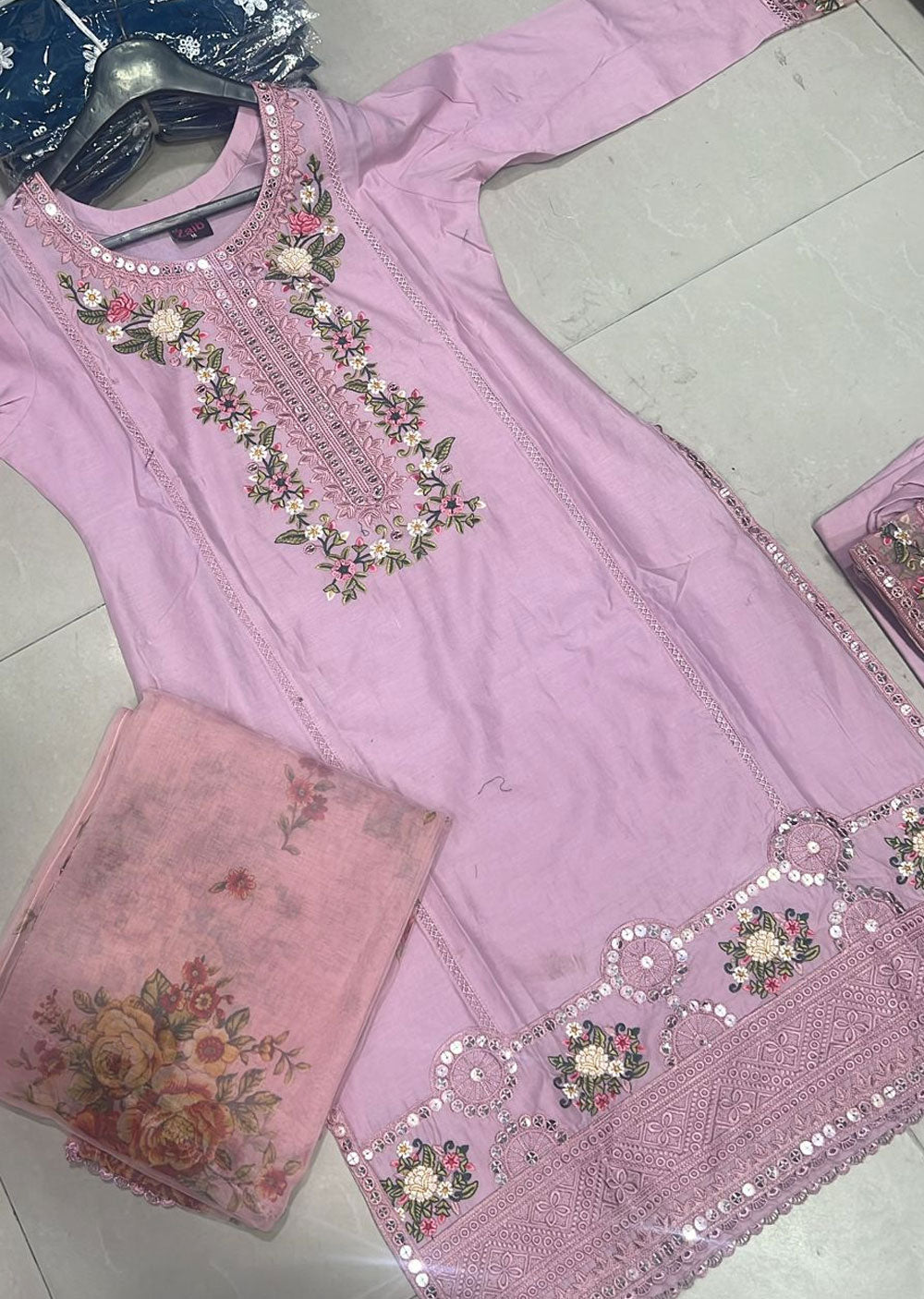 BPH-08 - Pink - Readymade Posh Suit 2024 - Memsaab Online