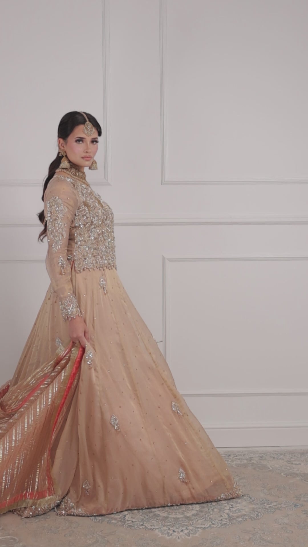 SRB1203 - Shama - Nude Sehrish.B Designer