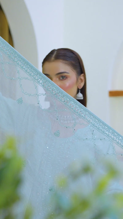 ATR-1137- Readymade Sehrish B Korain Silk