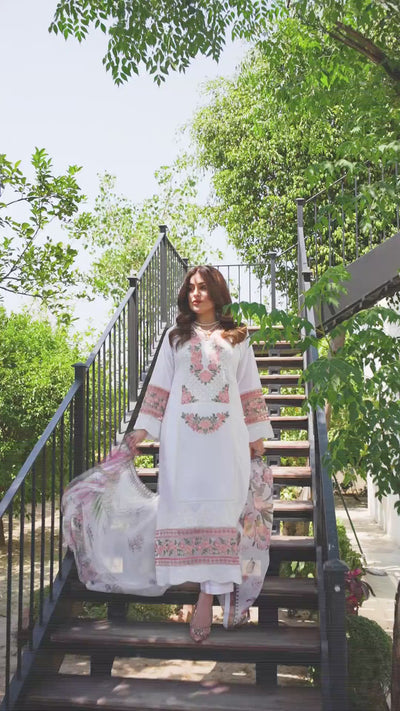 ATR-1131 - Off White - Sehrish B Lux Cotton