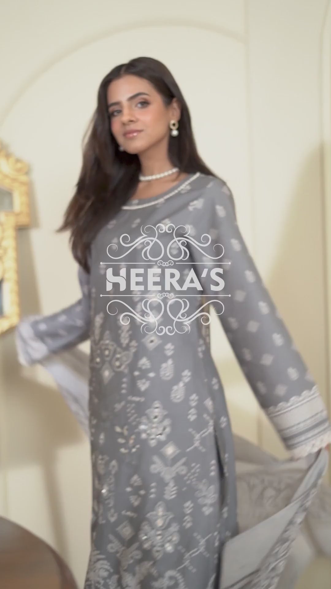 HSS-321  - Readymade - Heeras Suit 2025