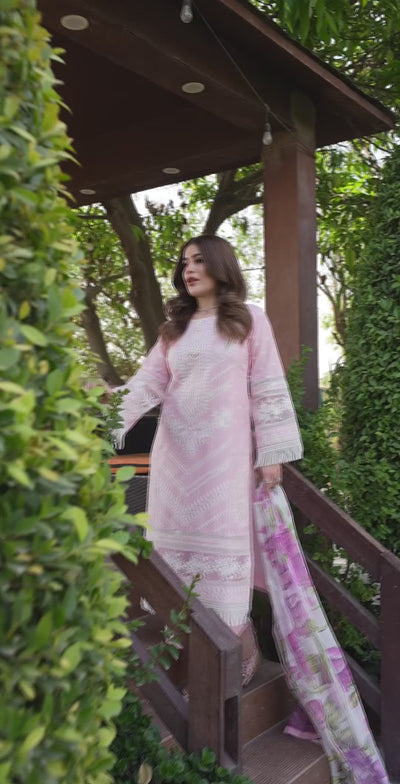 ATR-1129 - Pink - Sehrish B Lux Cotton