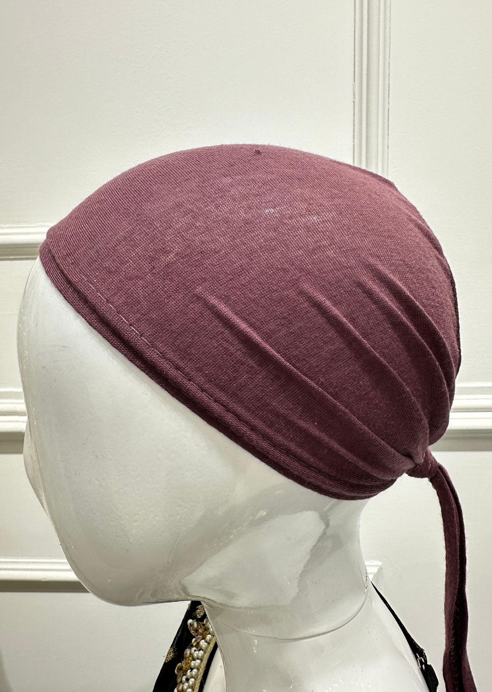 A102 Tie-up Hijab cap - Memsaab Online