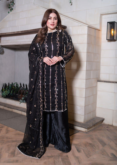 SMR3140 - Readymade - Laraib Chiffon Suit 2025 - Memsaab Online