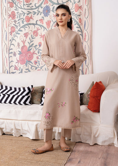 MSBMT-22 -Wave (beige) - Readymade Outfit - 2 Piece Suit 2025 - Memsaab Online