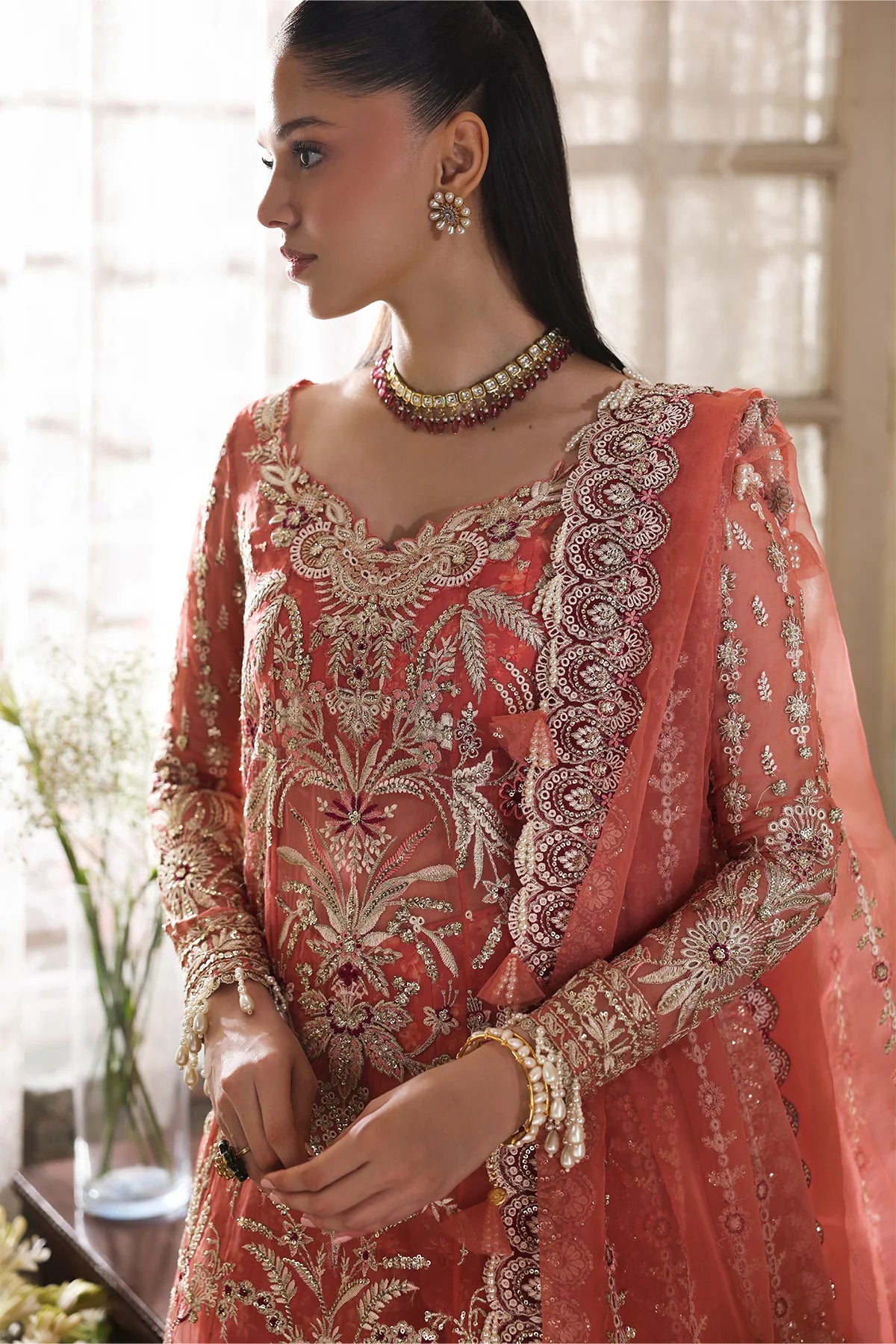 AWE-25-VL-08 Unstitched Serenight-DASTAN GOI'2025 - Memsaab Online