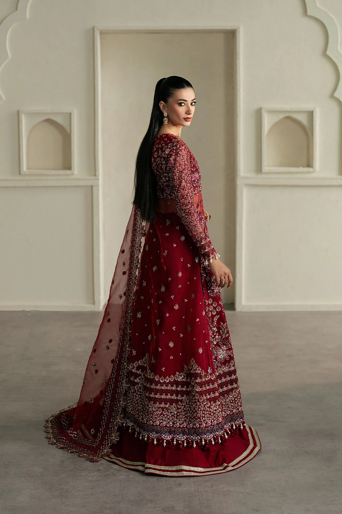 AZW-25-V1-01 Naqqash Unstitched Collection by AYZEL 2025 - Memsaab Online