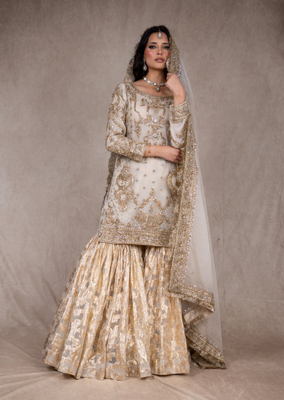 SRB2625 - Ivory -  Sehrish B Formals