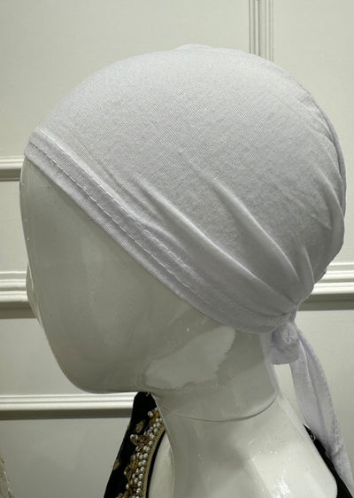 A102 Tie-up Hijab cap - Memsaab Online