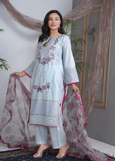 ASK802-C Readymade Cotton Suit - Memsaab Online