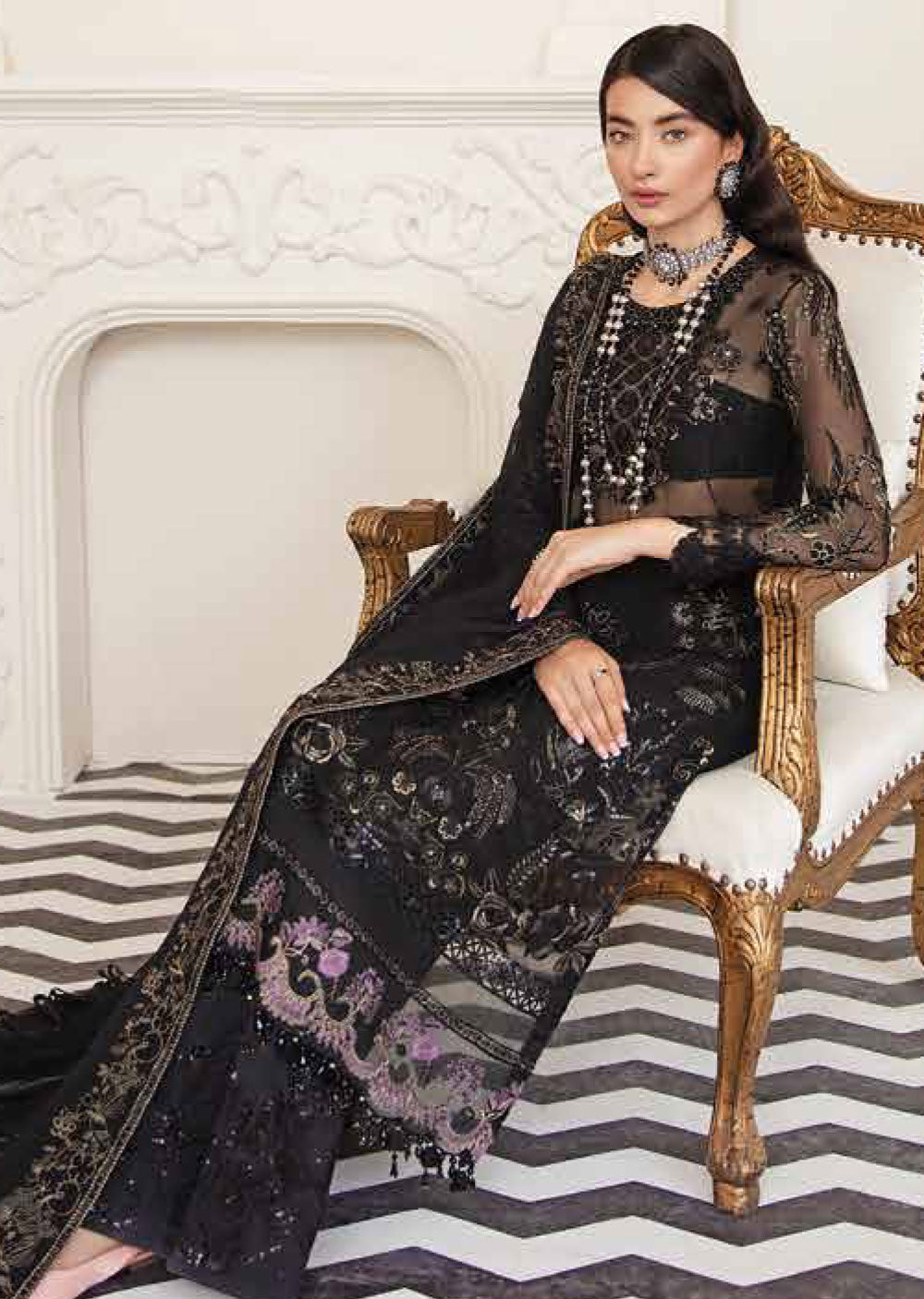 Intzar S R Npr S-1059-R - Shab E Intzar - Readymade - Mishal-e-Mahtaab Suit 2022 – Memsaab