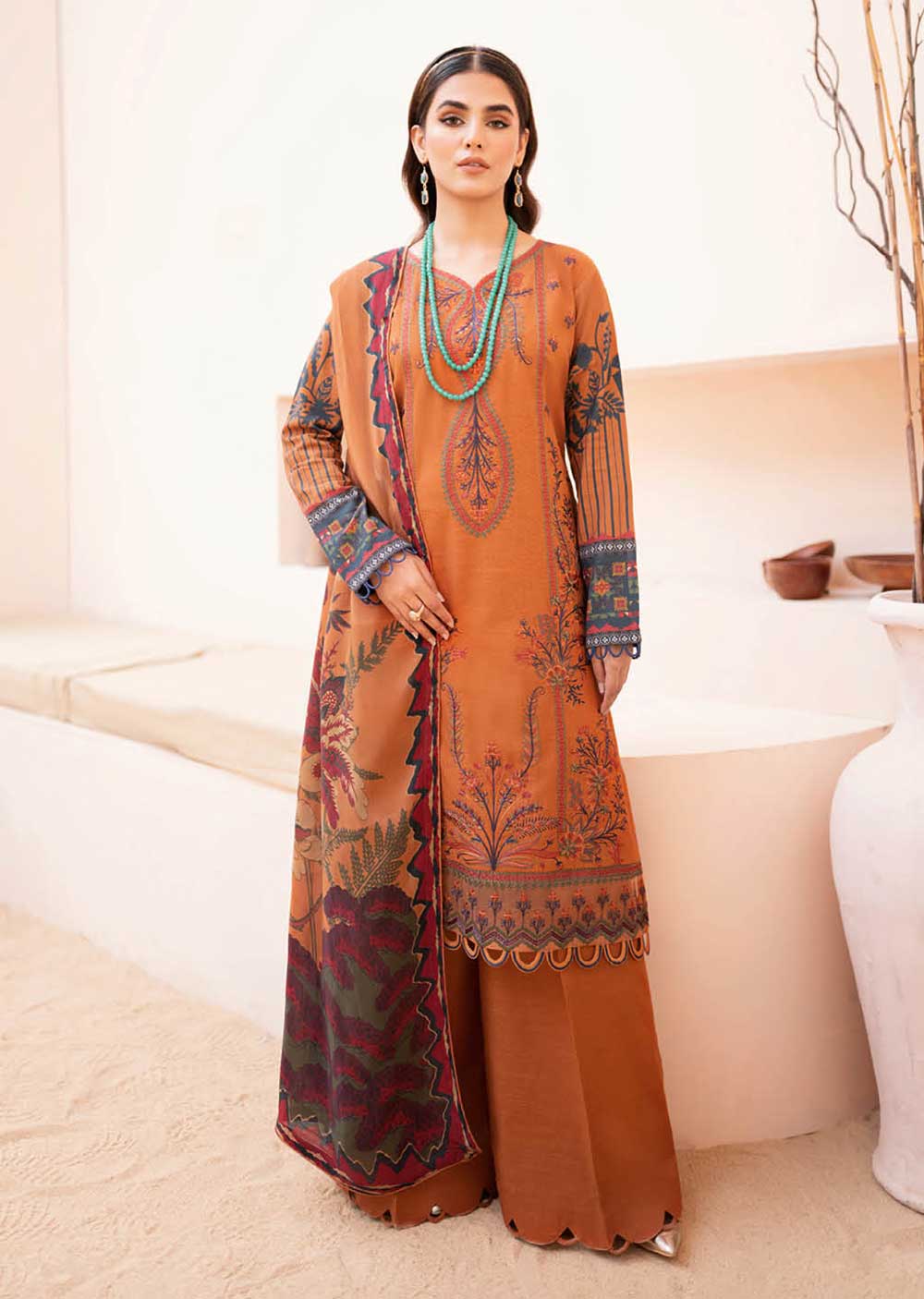 J-105 - Unstitched - Riwaj By Ramsha Winter Collection Vol 1 2023 - Memsaab Online