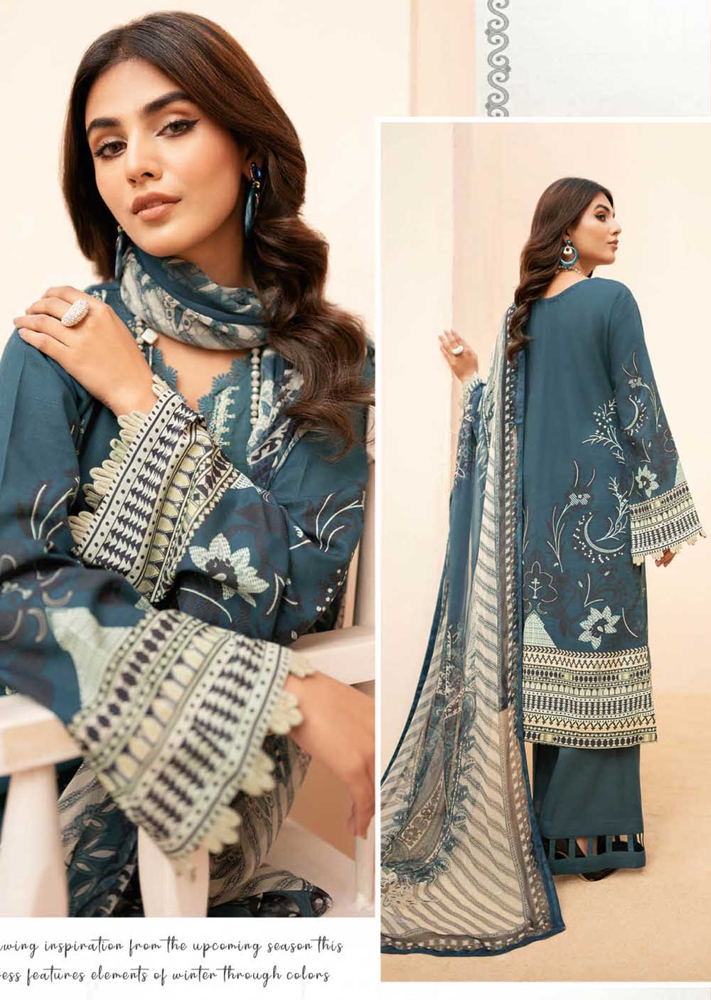 J-109-R - Readymade - Riwaj By Ramsha Collection Vol 1 2023 - Memsaab Online