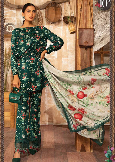 MB-110-A - Unstitched - M.Prints Winter Collection by Maria B 2021 - Memsaab Online