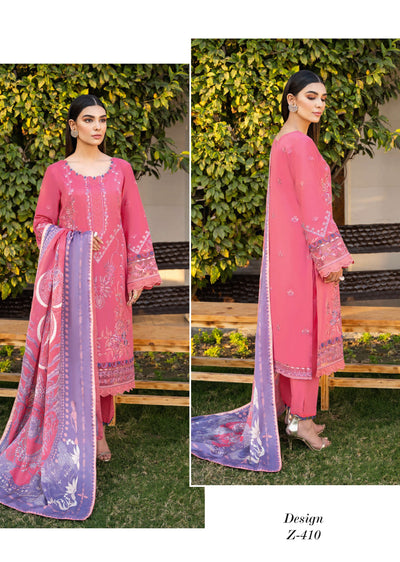 RAL-10 - Readymade - Ramsha Andaz Luxury Lawn Vol 4 2023 - Memsaab Online