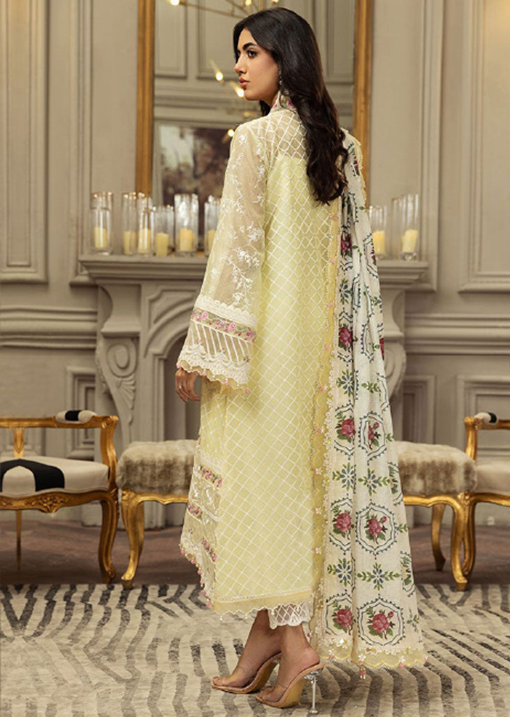 ANK-10 - Unstitched - Anaya Luxury Festive Collection by Kiran Chaudhry 2023 - Memsaab Online