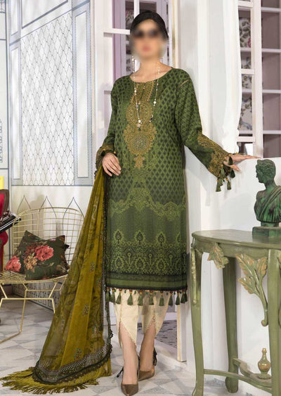 MB-1101-B - Unstitched - M.Prints Collection by Maria B 2021 - Memsaab Online