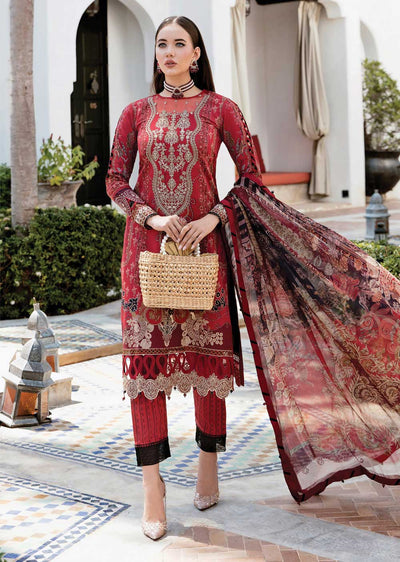 GML-12-R - Seira - Readymade - Gulaal Lawn Collection 2023 - Memsaab Online