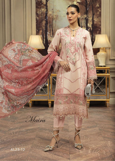 ANK-12 - Unstitched - Anaya Luxury Festive Collection by Kiran Chaudhry 2023 - Memsaab Online
