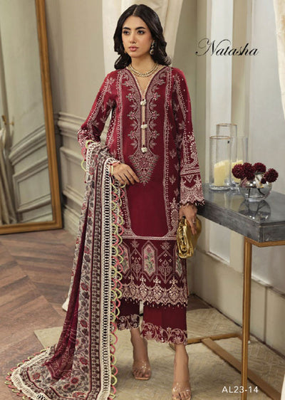 ANK-14 - Unstitched - Anaya Luxury Festive Collection by Kiran Chaudhry 2023 - Memsaab Online