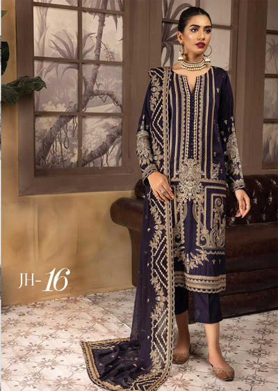 JR-16 - Unstitched - Sabeen Winter Collection by Johra 2022 - Memsaab Online