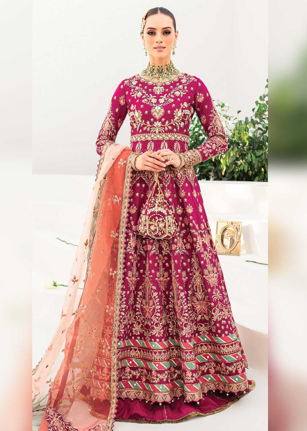 GML-01 - Satrangi - Unstitched - Gulaal Wedding Collection 2023 - Memsaab Online