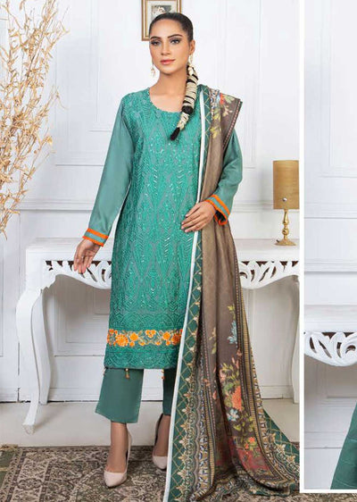 KDJ-2101 - Readymade - Khadijah Vol 21 Designer Suit by Nasir's - Memsaab Online