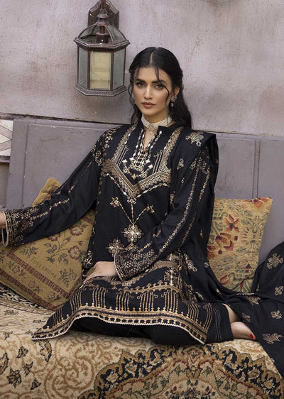 MDM109 - Madame Mirror Embroidered Viscose Suit - Memsaab Online