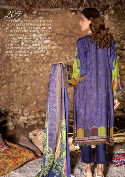 ES204 - Unstitched - EshaMinhal Festive Collection Vol 1 By Jubilee textiles 2020 - Memsaab Online