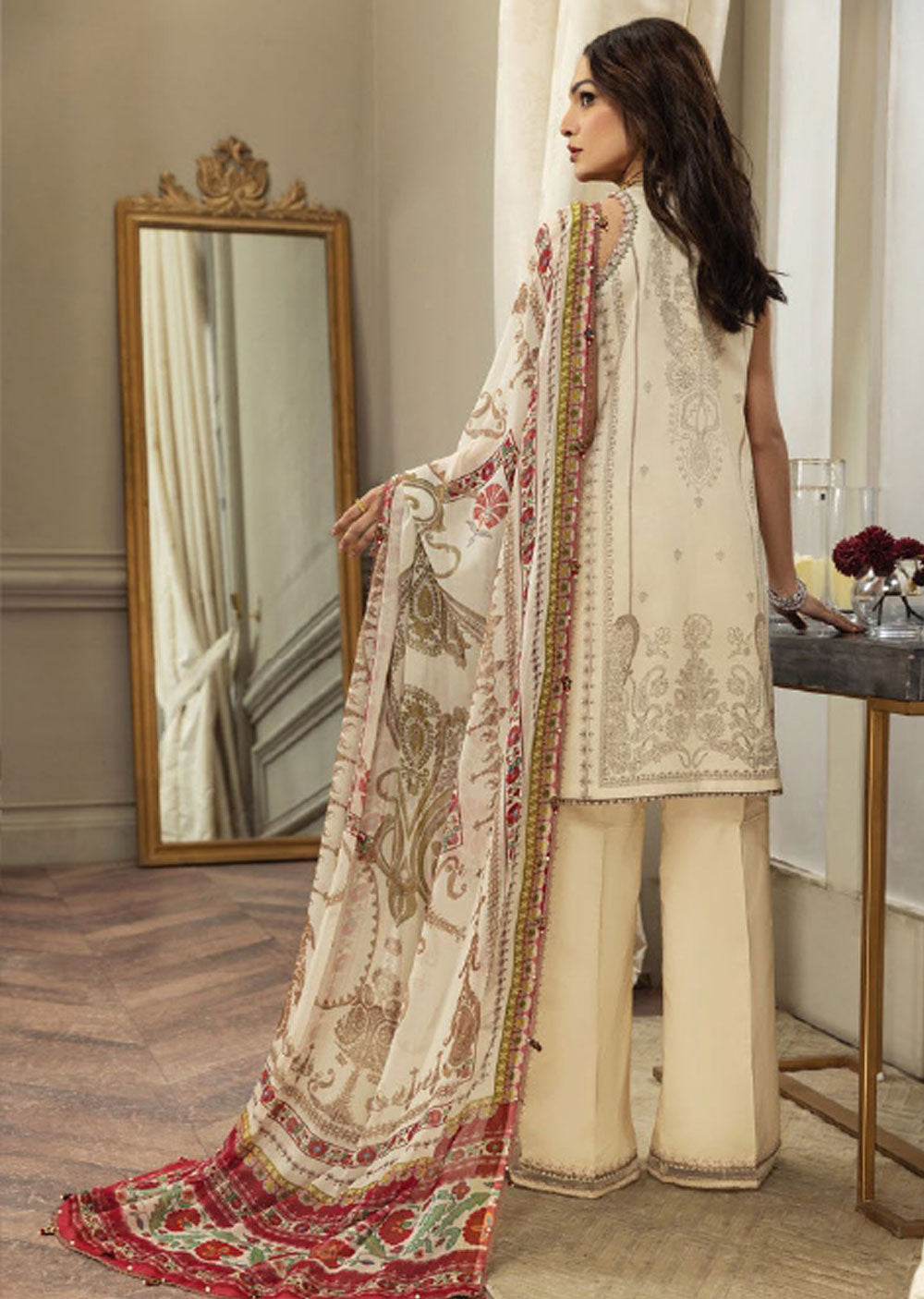 ANK-20 - Unstitched - Anaya Luxury Festive Collection by Kiran Chaudhry 2023 - Memsaab Online
