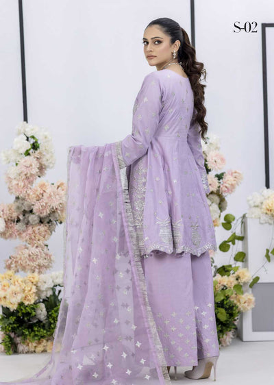 SFS5-02 - Readymade - Mithi Eid Mother & Daughter Collection by Sofia Khas 2023 - Memsaab Online
