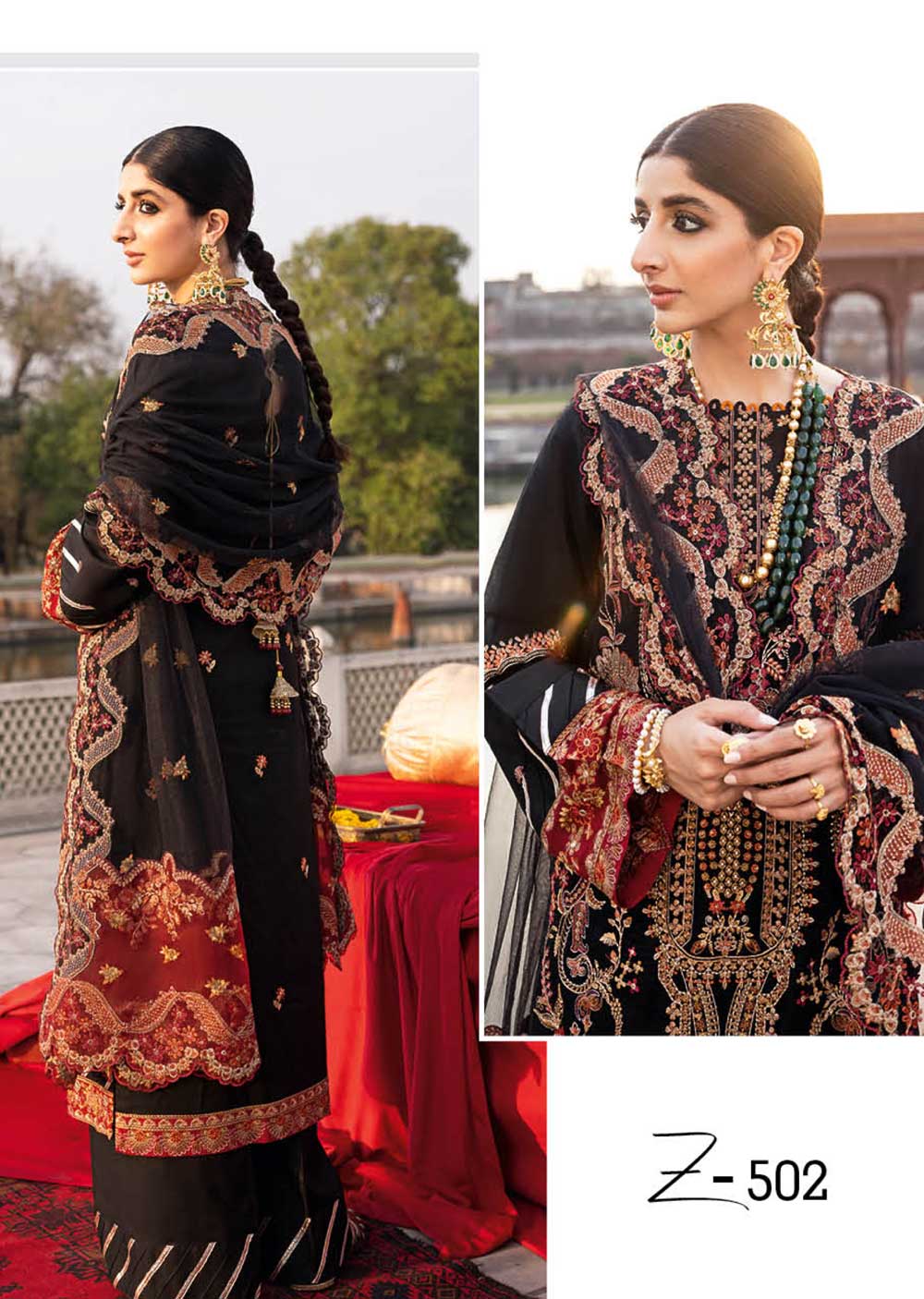 Z-502-R - Readymade - Ramsha Andaaz Collection Vol 05 2023 - Memsaab Online