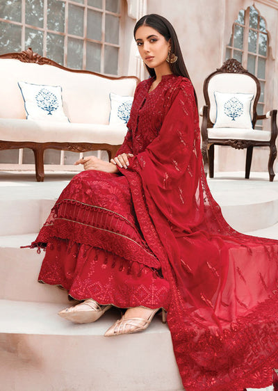 Miray - Unstitched - Mehfilen Collection by Xenia Formals 2022 - Memsaab Online