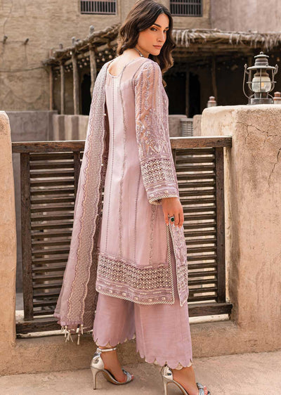 GLM-02 - Malaikah - Unstitched - Gulaal Embroidered Chiffon Collection 2022 - Memsaab Online