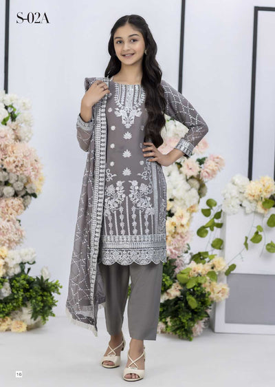 SKS4-02 - Readymade - Kose e Qaza Mother & Daughter Eid Collection by Sofia Khas 2023 - Memsaab Online