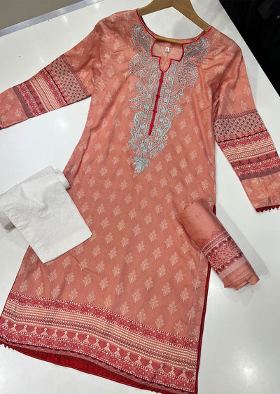 AMT34015 Daneen Readymade Lawn Suit - Memsaab Online