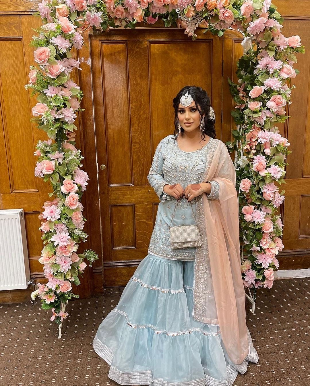 princess polly baby blue dress NOVA 535 Wedding