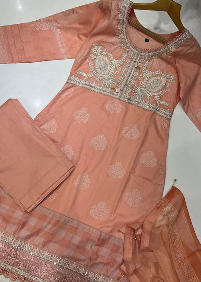 MBR-03-A - Readymade Maria B Inspired Lawn Suit - Memsaab Online