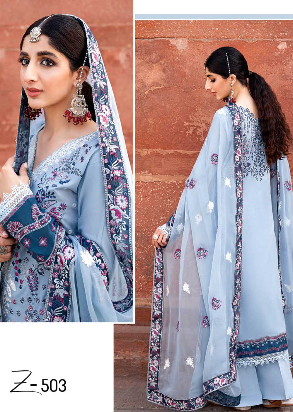 Z-503-R - Readymade - Ramsha Andaaz Collection Vol 05 2023 - Memsaab Online