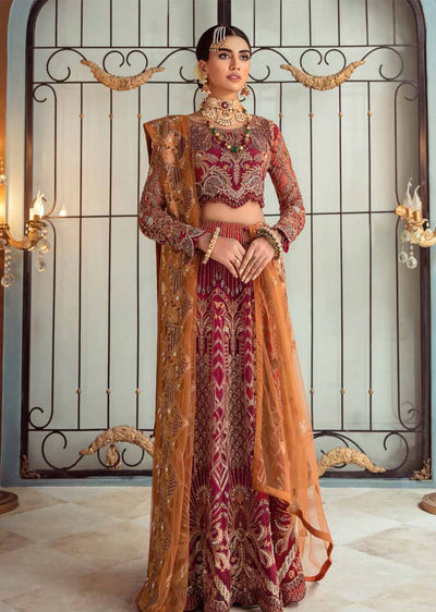H-104 - Unstitched - Luxury Wedding Collection Vol 1 by Ramsha 2022 - Memsaab Online